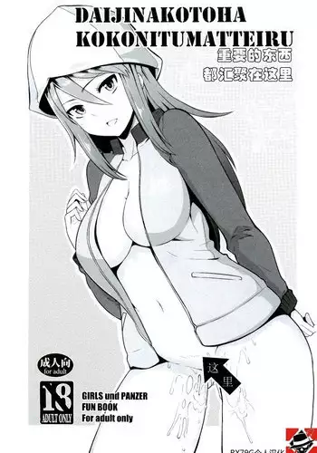 (SC2016 Winter) [Rorinoutage (Shimantogawa)] Daiji na koto wa koko ni Tsumatte Iru (Girls und Panzer) [Chinese] [RX79G个人汉化]