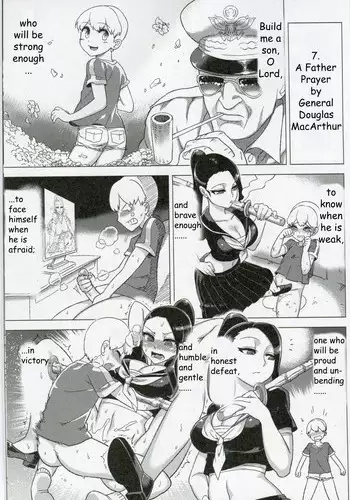 (FF21) [Turtle.Fish.Paint (Abi Kamesennin)] A Father's Prayer by General Douglas MacArthur (Dounen Hakai #04 ～Kokugo no Kyouka‧sho～ Vol.2 )[English]